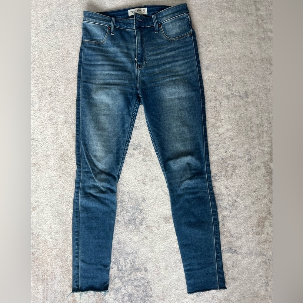 Abercrombie & Fitch Light Blue Skinny Jeans
